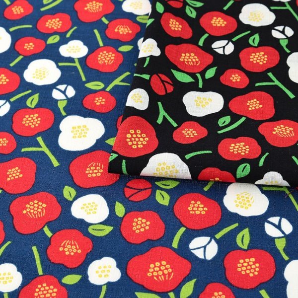 Photo3: ➖ 減價｜‼️不適用於 滿 $350 包郵 及 滿 $600 減 $30｜日本製｜💢 黑 有 0.5m 現貨｜100% 棉 薄｜椿｜南十字 (3)