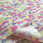 Photo2: 🔥 瘋狂亂減｜‼️不適用於 滿 $350 包郵 及 滿 $600 減 $30｜💢 黃色 0.5m 現貨｜🇯🇵 日本布｜薄棉｜蠟筆小新｜玉桂狗｜2022 (2)