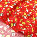 Photo5: 🧧瘋狂亂減｜‼️不適用於 滿 $350 包郵 及 滿 $600 減 $30｜💢 紅、黃、深藍 各有 0.5y 現貨｜🇹🇼 台灣布｜薄棉｜吉祥發財好彩頭 (5)