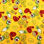 Photo9: 🧧瘋狂亂減｜‼️不適用於 滿 $350 包郵 及 滿 $600 減 $30｜💢 紅、黃、深藍 各有 0.5y 現貨｜🇹🇼 台灣布｜薄棉｜吉祥發財好彩頭 (9)