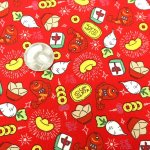 Photo3: 🧧瘋狂亂減｜‼️不適用於 滿 $350 包郵 及 滿 $600 減 $30｜💢 紅、黃、深藍 各有 0.5y 現貨｜🇹🇼 台灣布｜薄棉｜吉祥發財好彩頭 (3)