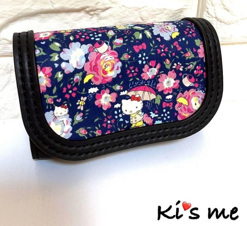Photo2: ➖ 減價｜‼️不適用於 滿 $350 包郵 及 滿 $600 減 $30｜💢 深藍 有 1 m  現貨｜🇯🇵 日本布｜Liberty ~ 柔軟 、輕盈｜45週年版｜Hello Kitty and Rose Garden 2019 💕 客人作品分享系列 💕 