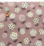 Photo3: ➖ 減價品｜‼️不適用於 滿 $350 包郵 及 滿 $600 減 $30｜💢 復古粉、孔紫 各 0.5m 現貨｜🇯🇵 日本製｜薄棉｜花｜Flower｜圓形 (3)