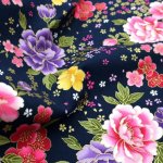 Photo6: 🧧瘋狂亂減｜‼️不適用於 滿 $350 包郵 及 滿 $600 減 $30｜💢 紅、湖藍、深藍 各 1y 現貨｜🇹🇼 台灣製｜厚棉｜花開富貴 (6)