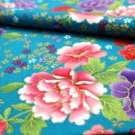 Photo8: 🧧瘋狂亂減｜‼️不適用於 滿 $350 包郵 及 滿 $600 減 $30｜💢 紅、湖藍、深藍 各 1y 現貨｜🇹🇼 台灣製｜厚棉｜花開富貴 (8)