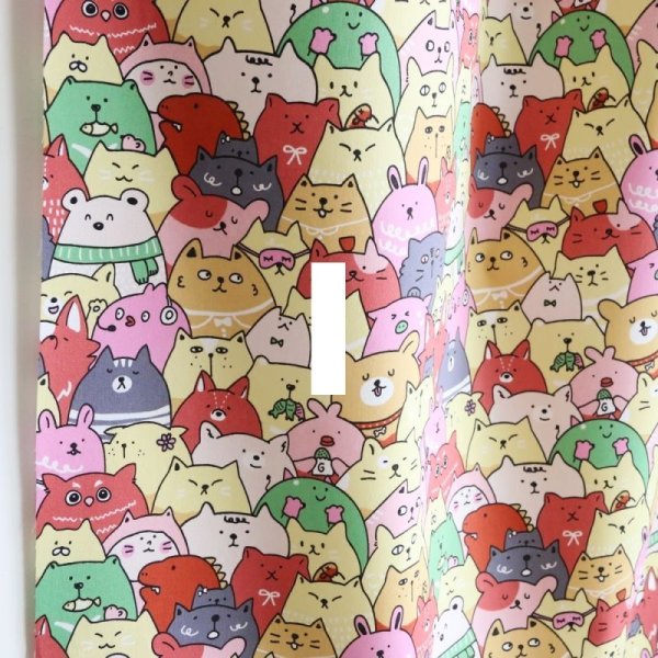 Photo9: ➖ 減價 ｜‼️ 不享 滿 $250 包郵 ‼️不享 滿 $600 減 $30｜💢 綠、粉 各 0.5y 現貨｜🇹🇼 台灣布｜厚棉｜🐱動物粉絲 (9)