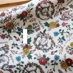 Photo3: ➖ 減價｜‼️不適用於 滿 $350 包郵 及 滿 $600 減 $30｜💢 米、黑各有 0.5y 現貨｜🇹🇼 台灣製｜厚棉｜小兔花朵 (3)