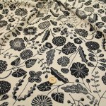 Photo1: ➖ 減價｜‼️不適用於 滿 $350 包郵 及 滿 $600 減 $30｜💢 自然色 1m 現貨｜🇯🇵 日本製｜100% 棉 牛津布｜花朵｜黑白花朵日本棉布｜Floral  (1)