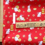 Photo6: ➖ 減價｜‼️ 不享 滿 $250 包郵 ‼️不享 滿 $600 減 $30｜💢 紅、深藍 各 1y 現貨｜🇹🇼 台灣製｜薄棉｜新春祈福小兔 (6)