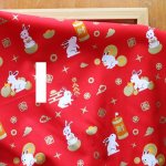 Photo7: ➖ 減價｜‼️ 不享 滿 $250 包郵 ‼️不享 滿 $600 減 $30｜💢 紅、深藍 各 1y 現貨｜🇹🇼 台灣製｜薄棉｜新春祈福小兔 (7)