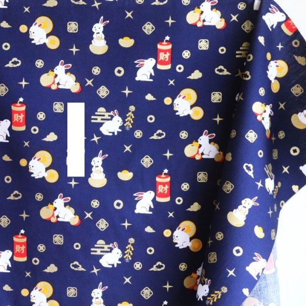 Photo8: ➖ 減價｜‼️ 不享 滿 $250 包郵 ‼️不享 滿 $600 減 $30｜💢 紅、深藍 各 1y 現貨｜🇹🇼 台灣製｜薄棉｜新春祈福小兔 (8)