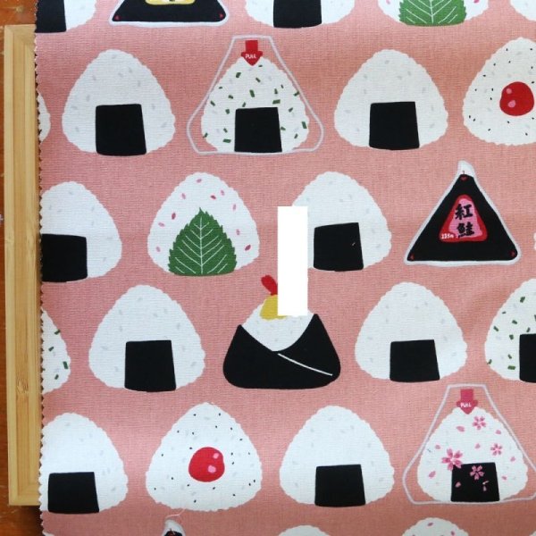 Photo4: ➖ 減價｜‼️ 不享 滿 $250 包郵 ‼️不享 滿 $600 減 $30｜💢 粉 0.5y 現貨｜🇹🇼 台灣布｜厚棉｜和風御飯糰 (4)