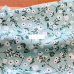 Photo5: ➖ 減價｜‼️ 不享 滿 $250 包郵 ‼️不享 滿 $600 減 $30｜💢 粉、黃、藍 各有 0.5y 現貨｜🇹🇼 台灣製｜薄棉｜美妙小花 (5)