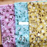 Photo4: ➖ 減價｜‼️ 不享 滿 $250 包郵 ‼️不享 滿 $600 減 $30｜💢 粉、黃、藍 各有 0.5y 現貨｜🇹🇼 台灣製｜薄棉｜美妙小花 (4)