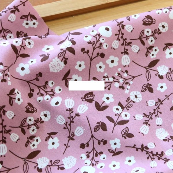 Photo6: ➖ 減價｜‼️ 不享 滿 $250 包郵 ‼️不享 滿 $600 減 $30｜💢 粉、黃、藍 各有 0.5y 現貨｜🇹🇼 台灣製｜薄棉｜美妙小花 (6)