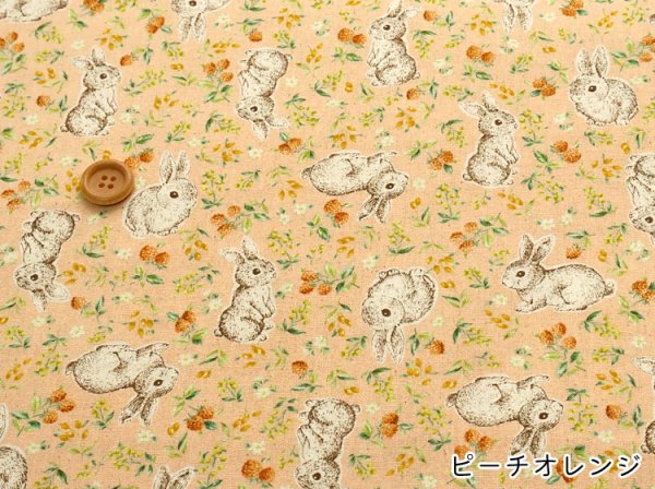 Photo3: ➖ 減價 Package｜‼️不適用於 滿 $350 包郵 及 滿 $600 減 $30｜💢 粉、藍、桃橙 各 0.5m 現貨｜🇯🇵 日本布｜薄棉｜動物｜兔｜Rabbit｜💕 客人作品分享系列 💕 (3)