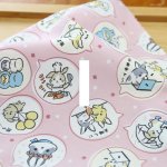 Photo3: ➖ 減價｜‼️不適用於 滿 $350 包郵 及 滿 $600 減 $30｜💢 粉紅 0.5y 現貨｜🇹🇼 台灣布｜薄棉｜小兔生活日記 (3)