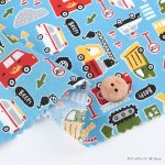 Photo1: ➖ 減價｜‼️不適用於 滿 $350 包郵 及 滿 $600 減 $30｜💢藍色 0.5m 現貨｜🇯🇵 日本布｜薄棉｜汽車 Car Japan Fabric (1)