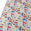 Photo4: 💢 買滿包郵｜💢藍色 0.5m 現貨｜🇯🇵 日本布｜薄棉｜汽車 Car Japan Fabric (4)