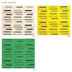 Photo2: 【1米 價格】🔴日本製｜💢 非 現貨｜100% 棉 11號帆布｜SOU・SOU｜鉛筆 (2)