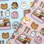 Photo1: ➖ 減價｜‼️不適用於 滿 $350 包郵 及 滿 $600 減 $30｜💢 粉、深藍、水藍 各有 1尺 現貨｜🇹🇼 台灣布｜100％可愛100%活力｜牛津布 封 110cm (1)