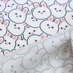 Photo2: ➖ 減價｜‼️不適用於 滿 $350 包郵 及 滿 $600 減 $30｜💢 兔仔 2尺 現貨｜🇹🇼 台灣製｜牛津布｜可愛動物大頭貼｜Cute animal (2)