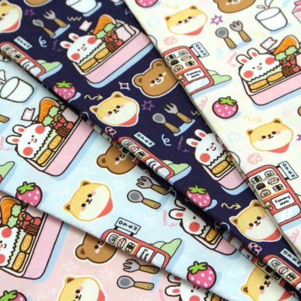 Photo2: ➖ 減價｜‼️不適用於 滿 $350 包郵 及 滿 $600 減 $30｜💢 粉、深藍、水藍 各有 1尺 現貨｜🇹🇼 台灣布｜100％可愛100%活力｜牛津布 封 110cm (2)