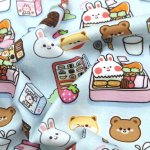 Photo8: ➖ 減價｜‼️不適用於 滿 $350 包郵 及 滿 $600 減 $30｜💢 粉、深藍、水藍 各有 1尺 現貨｜🇹🇼 台灣布｜100％可愛100%活力｜牛津布 封 110cm (8)