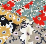 Photo1: ➖ 減價｜‼️不適用於 滿 $350 包郵 及 滿 $600 減 $30｜｜💢 3色各有 0.5m 現貨｜🇯🇵 日本布｜う早この布｜10號帆布｜花 (1)