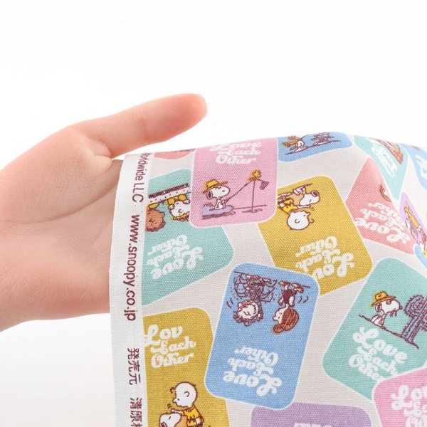 Photo2: 【1米 價格】🔴日本製｜💢非現貨｜100% 棉 牛津布｜Snoopy Peanuts ｜2023 (2)