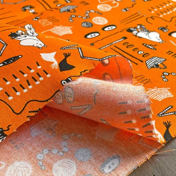 Photo3: 【1米 價格】🔵日本製｜💢非現貨｜100% 棉 牛津布｜MOOMIN  姆明 (3)