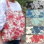 Photo3: 🔥 瘋狂亂減｜‼️不適用於 滿 $350 包郵 及 滿 $600 減 $30｜💢 黑 0.5m 現貨｜🇯🇵 日本製｜10號帆布｜花 Floral  (3)