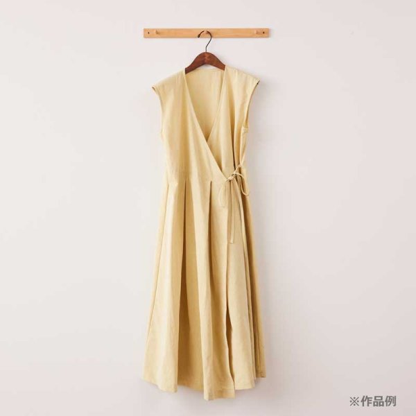 Photo5: 【1米 價格】🟣日本製｜💢 非 現貨｜素色｜55% cotton, 45% polyester｜再生聚酯有機粗斜紋布料｜‼️不可高溫熨燙｜🎨 黃 (5)