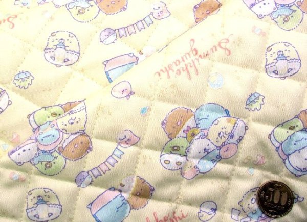 Photo8: 日本製｜💢 牛津布 - 淡黃、淡紫 各 0.5m 現貨｜100% 棉 牛津布｜Sumikko Gurashi 角落生物 (8)