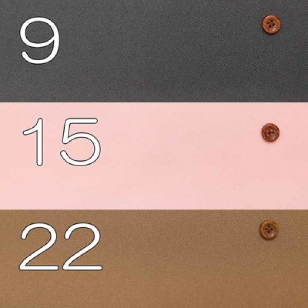 Photo2: 【1米 價格】🟡日本製｜💢 非 現貨｜100% polyester｜素色 斜紋布｜封 145cm｜適合做👚褲子 或 Jacket｜❌ 高溫熨燙 (2)