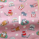 Photo3: 🔥 瘋狂亂減｜‼️不適用於 滿 $350 包郵 及 滿 $600 減 $30｜💢粉 1y 現貨｜🇹🇼 台灣布｜薄棉｜柴犬爆米花｜狗狗｜動物｜Shiba Inu (3)