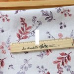 Photo8: ➖瘋狂亂減｜‼️不適用於 滿 $350 包郵 及 滿 $600 減 $30｜💢米底紅、米底咖 各 0.5y 現貨｜🇹🇼 台灣布｜薄棉｜氣質花朵｜花柄 (8)