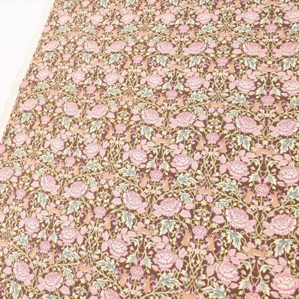 Photo2: 🔴 日本製｜💢 紫 1y 現貨｜💢 藍 0.5y 現貨｜100% 棉 薄｜花朵 Floral Flower｜兔 Bunny Rabbit (2)