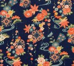 Photo7: ➖ 減價｜‼️不適用於 滿 $350 包郵 及 滿 $600 減 $30｜💢 黑 0.5m 現貨｜🇯🇵 日本製｜薄棉｜花｜和風 (7)