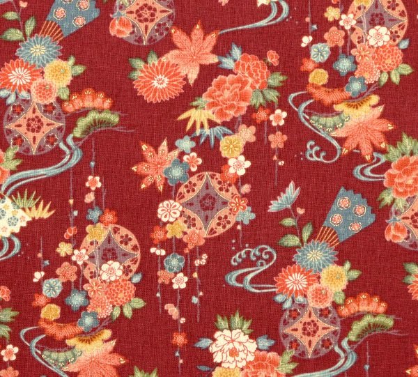 Photo5: ➖ 減價｜‼️不適用於 滿 $350 包郵 及 滿 $600 減 $30｜💢 黑 0.5m 現貨｜🇯🇵 日本製｜薄棉｜花｜和風 (5)