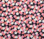 Photo1: 【1米 價格】🟥日本製｜💢 非 現貨｜100% rayon 縐布｜❌不能水洗｜櫻 Sakura (1)