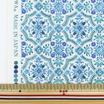 Photo2: ➖ 減價 ｜‼️不適用於 滿 $350 包郵 及 滿 $600 減 $30｜💢 藍 0.5m 現貨｜🇯🇵 日本製｜YUWA｜薄棉｜摩洛哥圖案 (2)