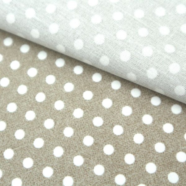 Photo7: ➖ 減價｜‼️不適用於 滿 $350 包郵 及 滿 $600 減 $30｜💢粉、卡其、水藍 各 1y 現貨｜🇹🇼 台灣製｜薄棉｜波點 水玉 圓點 Dot Taiwan Fabric｜波點控｜裡布精選  (7)