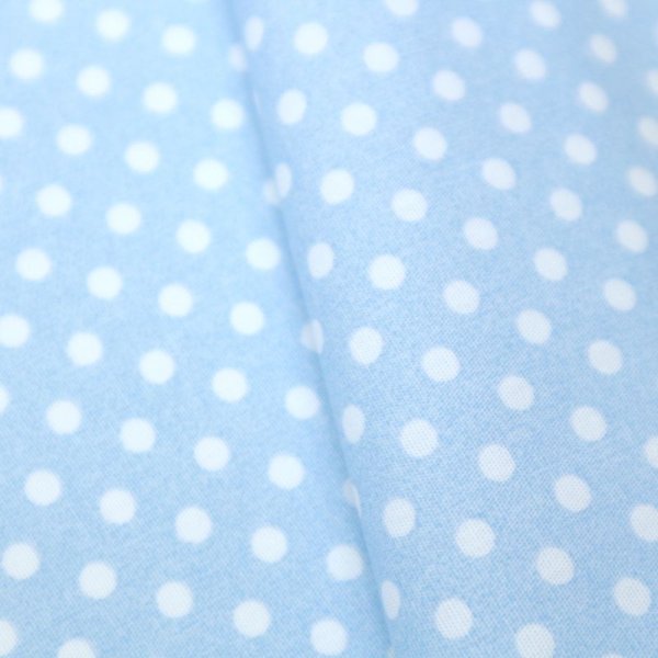 Photo6: ➖ 減價｜‼️不適用於 滿 $350 包郵 及 滿 $600 減 $30｜💢粉、卡其、水藍 各 1y 現貨｜🇹🇼 台灣製｜薄棉｜波點 水玉 圓點 Dot Taiwan Fabric｜波點控｜裡布精選  (6)