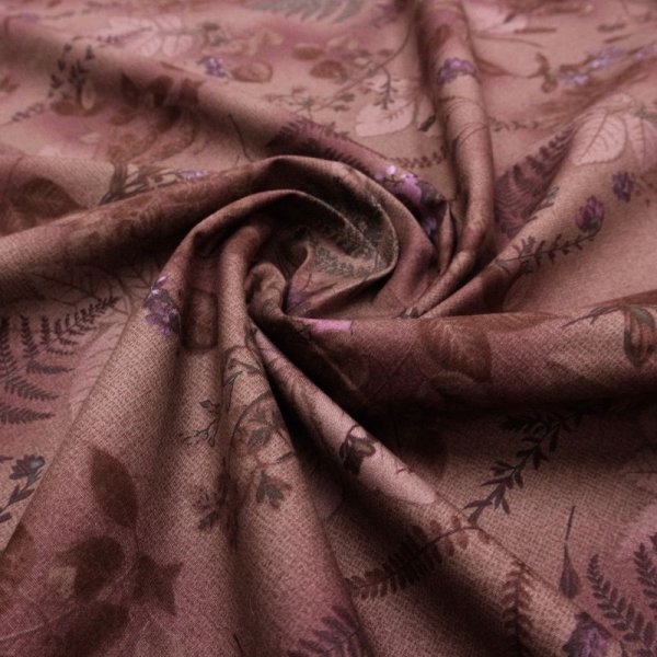 Photo3: ➖ 減價｜‼️不適用於 滿 $350 包郵 及 滿 $600 減 $30｜💢紅棕 0.5y 現貨｜🇹🇼 台灣布｜薄棉｜染色花草｜花 (3)