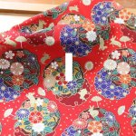 Photo3: 🧧瘋狂亂減｜‼️不適用於 滿 $350 包郵 及 滿 $600 減 $30｜💢紅 1y 現貨｜🇹🇼 台灣布｜薄棉｜燙金小兔牡丹花 (3)