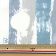 Photo2: 💢 買滿包郵｜💢 藍 0.5m 現貨｜🇯🇵 日本布｜薄棉｜幾何｜圓形｜條紋 (2)