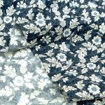 Photo3: ➖ 減價｜‼️不適用於 滿 $350 包郵 及 滿 $600 減 $30｜💢深藍  0.5y 現貨｜🇹🇼 台灣布｜薄棉｜復古歐風壁花 (3)