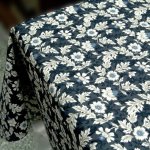 Photo1: ➖ 減價｜‼️不適用於 滿 $350 包郵 及 滿 $600 減 $30｜💢深藍  0.5y 現貨｜🇹🇼 台灣布｜薄棉｜復古歐風壁花 (1)