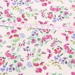 Photo2: ➖ 減價｜‼️不適用於 滿 $350 包郵 及 滿 $600 減 $30｜💢 粉 0.5y 現貨｜🇹🇼 台灣布｜薄棉｜水彩寫意花卉｜花｜Floral Japan Fabric  (2)